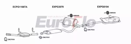 Система выпуска ОГ EuroFlo PG60720 2001